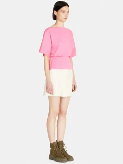 Women Sisley Tops & T-Shirts<T-Shirt With Basque