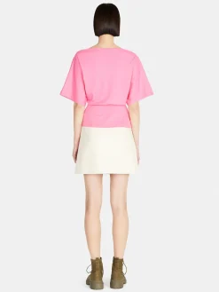 Women Sisley Tops & T-Shirts<T-Shirt With Basque