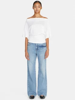 Women Sisley Tops & T-Shirts<T-Shirt With Basque