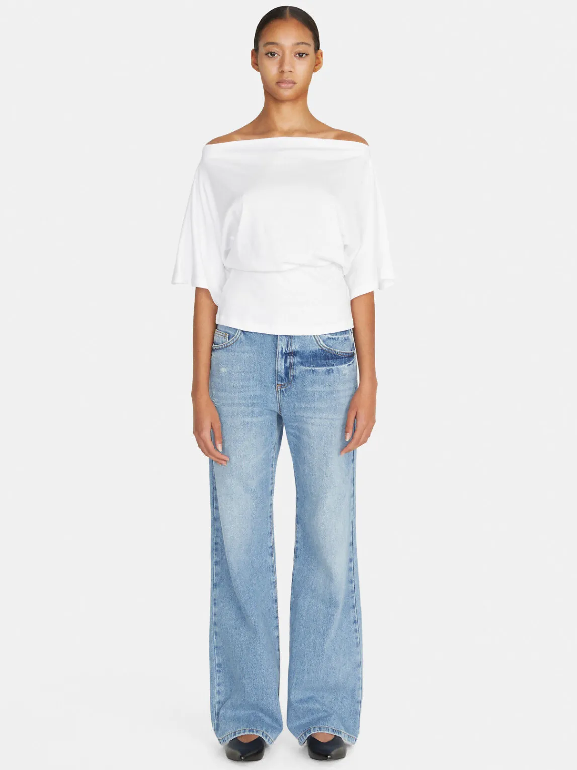 Women Sisley Tops & T-Shirts<T-Shirt With Basque