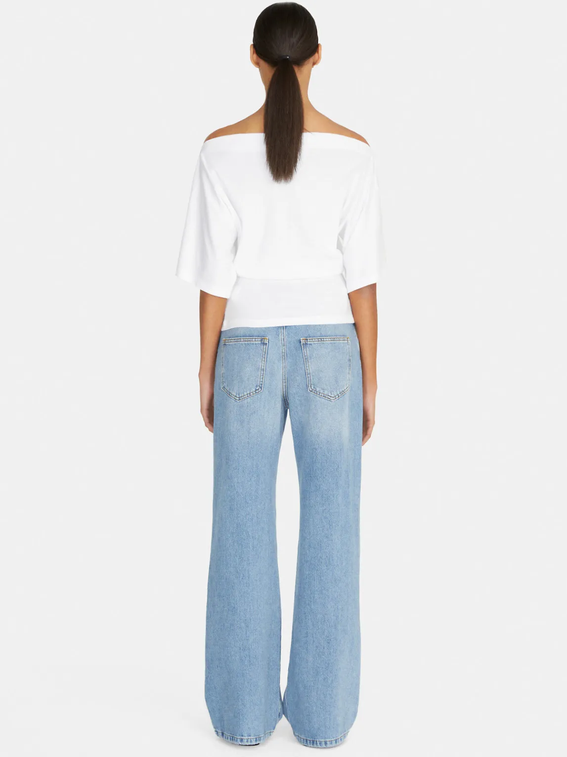 Women Sisley Tops & T-Shirts<T-Shirt With Basque