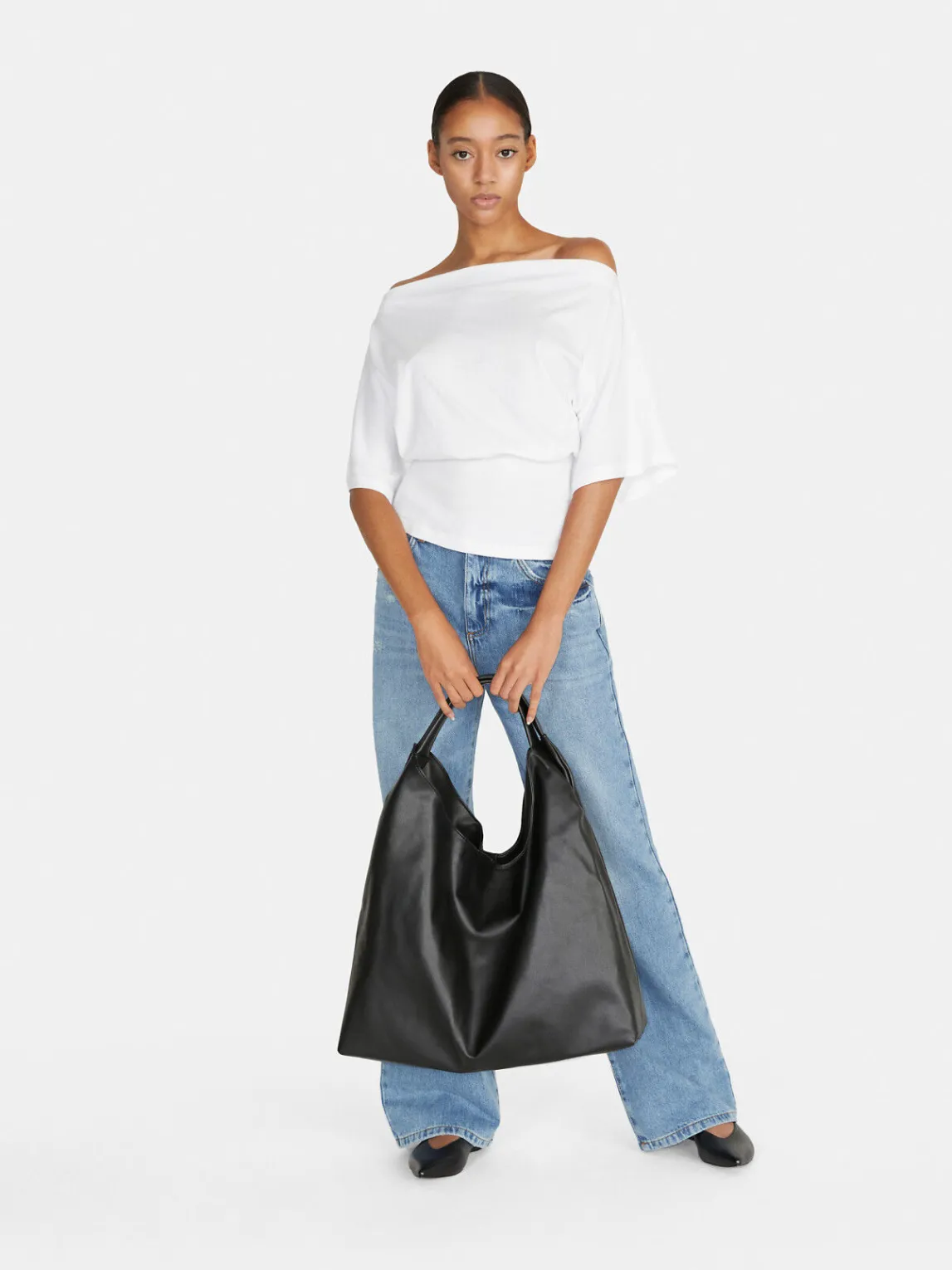Women Sisley Tops & T-Shirts<T-Shirt With Basque