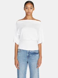 Women Sisley Tops & T-Shirts<T-Shirt With Basque
