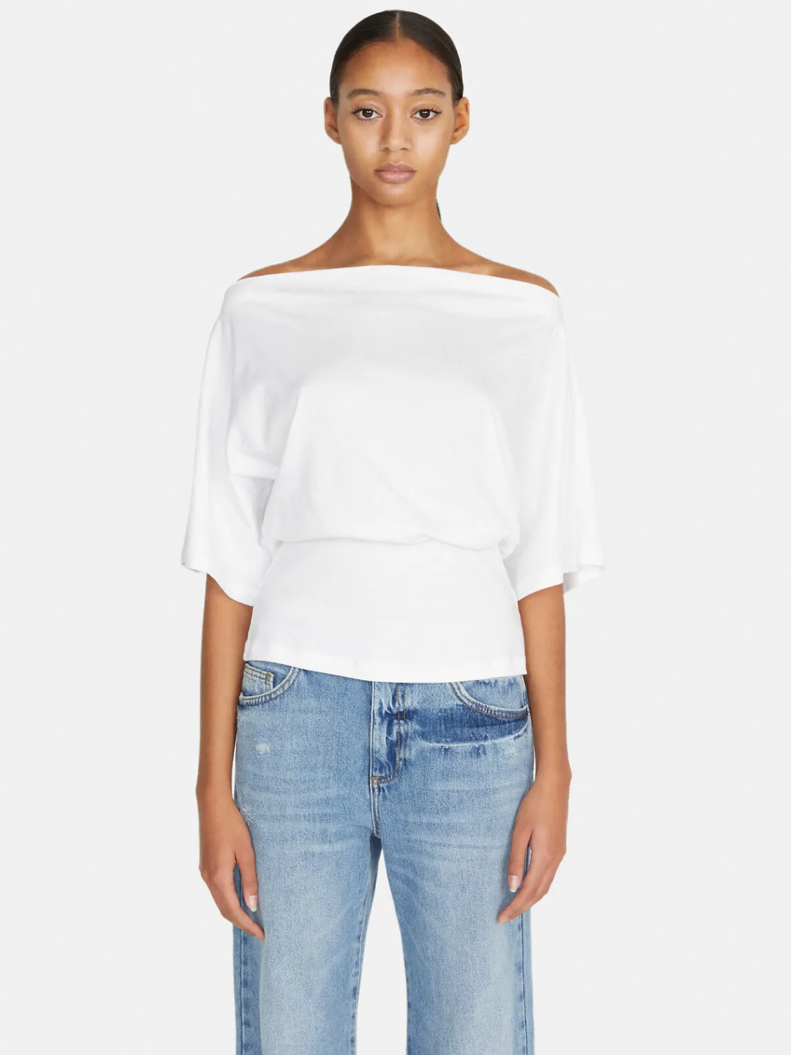 Women Sisley Tops & T-Shirts<T-Shirt With Basque