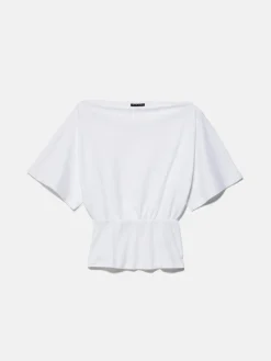 Women Sisley Tops & T-Shirts<T-Shirt With Basque
