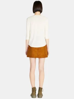 Women Sisley Tops & T-Shirts<T-Shirt With Boat Neck