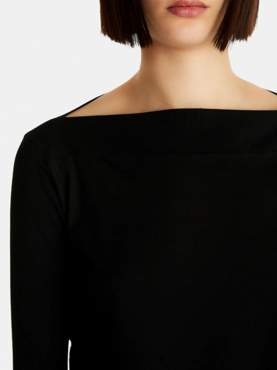 Women Sisley Tops & T-Shirts<T-Shirt With Boat Neck
