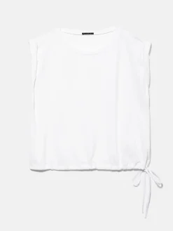 Women Sisley Tops & T-Shirts<T-Shirt With Drawstring