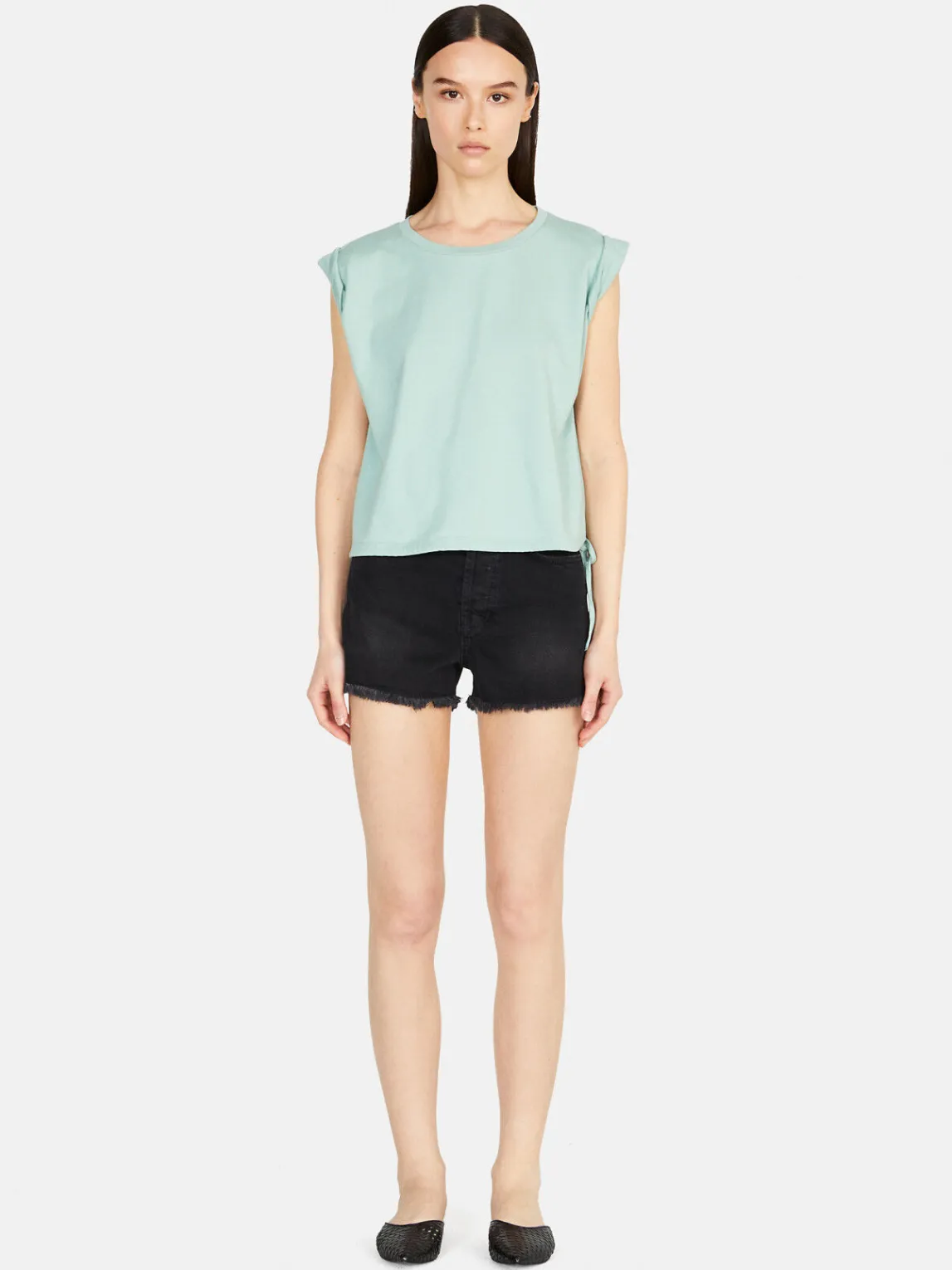 Women Sisley Tops & T-Shirts<T-Shirt With Drawstring
