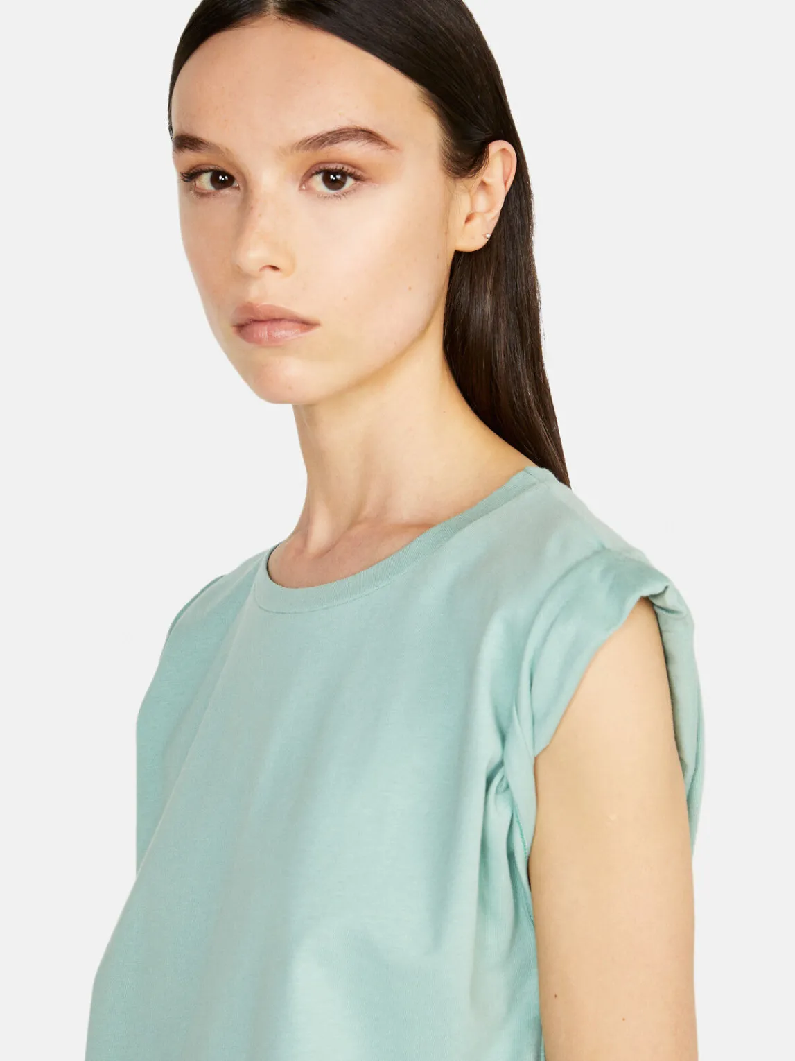 Women Sisley Tops & T-Shirts<T-Shirt With Drawstring