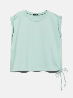 Women Sisley Tops & T-Shirts<T-Shirt With Drawstring