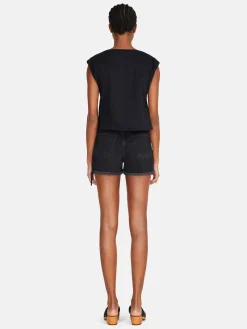 Women Sisley Tops & T-Shirts<T-Shirt With Drawstring