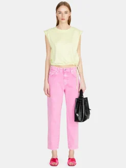 Women Sisley Tops & T-Shirts<T-Shirt With Drawstring