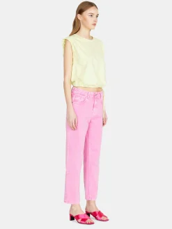 Women Sisley Tops & T-Shirts<T-Shirt With Drawstring