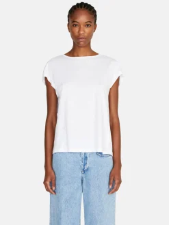 Women Sisley Tops & T-Shirts<T-Shirt With Dropped Shoulders