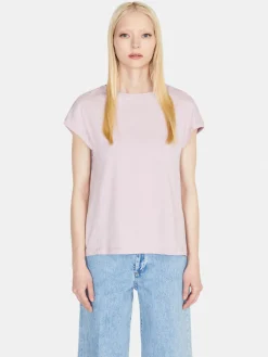 Women Sisley Tops & T-Shirts<T-Shirt With Dropped Shoulders