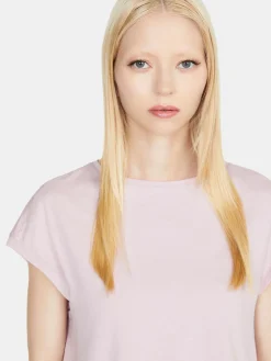Women Sisley Tops & T-Shirts<T-Shirt With Dropped Shoulders