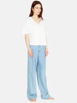 Women Sisley Tops & T-Shirts<T-Shirt With Flared Sleeves