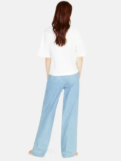 Women Sisley Tops & T-Shirts<T-Shirt With Flared Sleeves