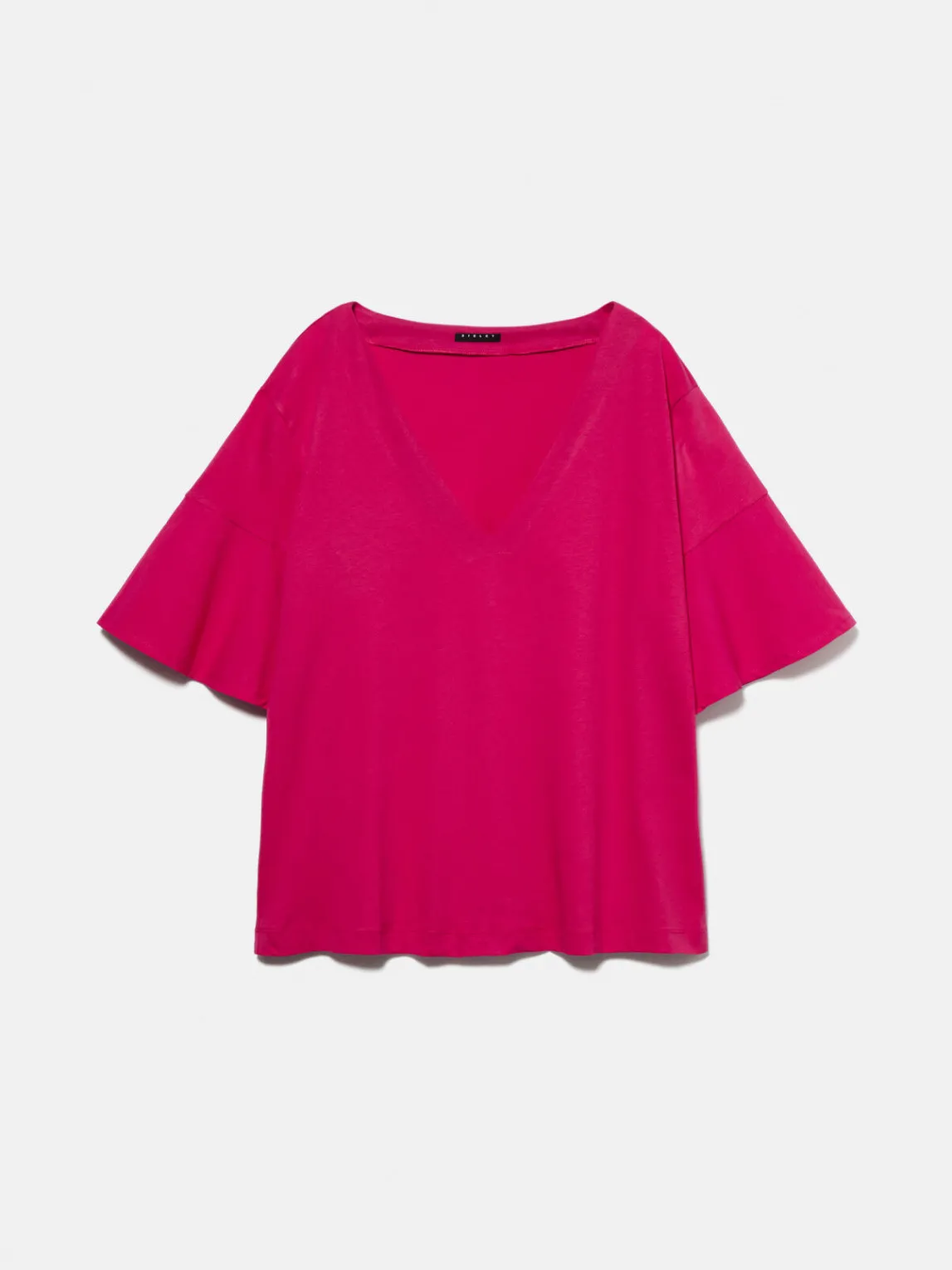 Women Sisley Tops & T-Shirts<T-Shirt With Flared Sleeves