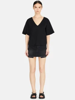 Women Sisley Tops & T-Shirts<T-Shirt With Flared Sleeves
