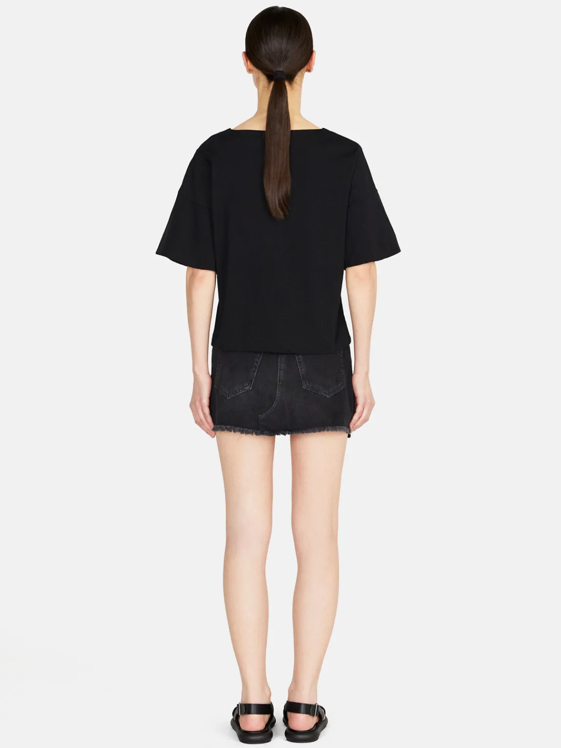 Women Sisley Tops & T-Shirts<T-Shirt With Flared Sleeves