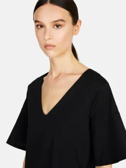 Women Sisley Tops & T-Shirts<T-Shirt With Flared Sleeves