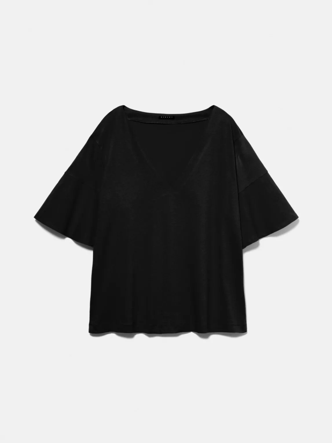 Women Sisley Tops & T-Shirts<T-Shirt With Flared Sleeves