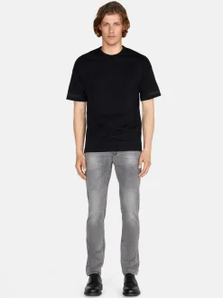 Men Sisley T-Shirts<T-Shirt With Inserts