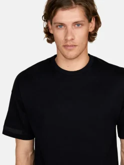 Men Sisley T-Shirts<T-Shirt With Inserts