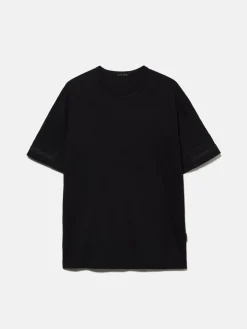 Men Sisley T-Shirts<T-Shirt With Inserts