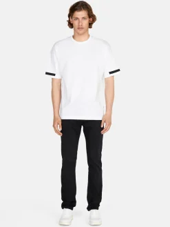 Men Sisley T-Shirts<T-Shirt With Inserts
