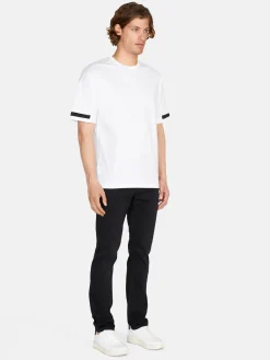 Men Sisley T-Shirts<T-Shirt With Inserts