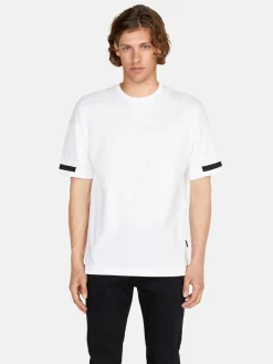 Men Sisley T-Shirts<T-Shirt With Inserts