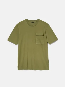 Men Sisley T-Shirts<T-Shirt With Maxi Pocket