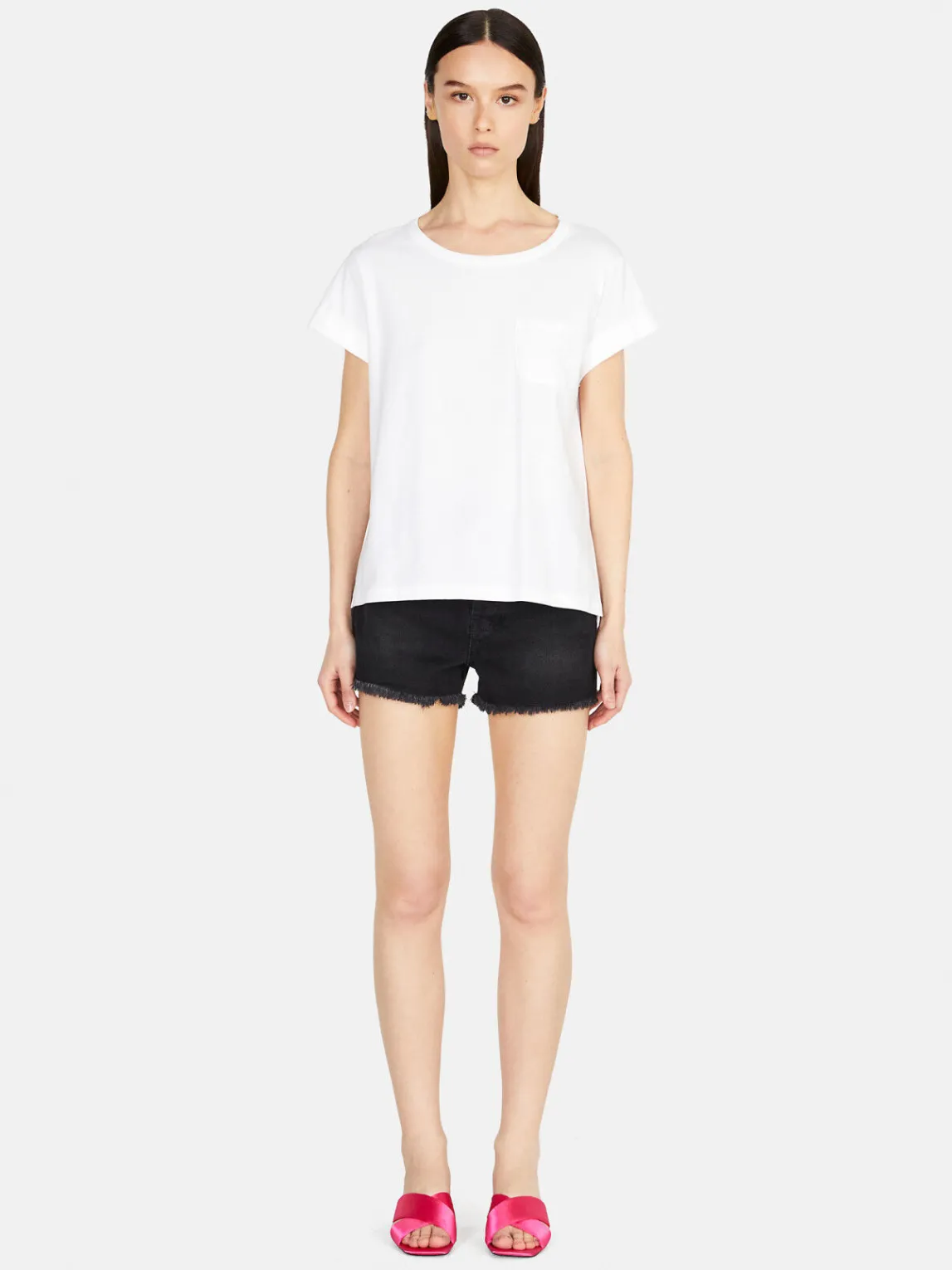 Women Sisley Tops & T-Shirts<T-Shirt With Pocket