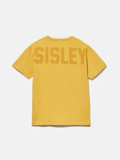 Boys Sisley Shirts & T-Shirts<T-Shirt With Pocket And Logo