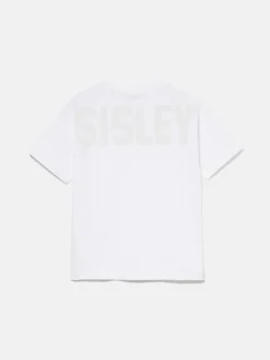 Boys Sisley Shirts & T-Shirts<T-Shirt With Pocket And Logo