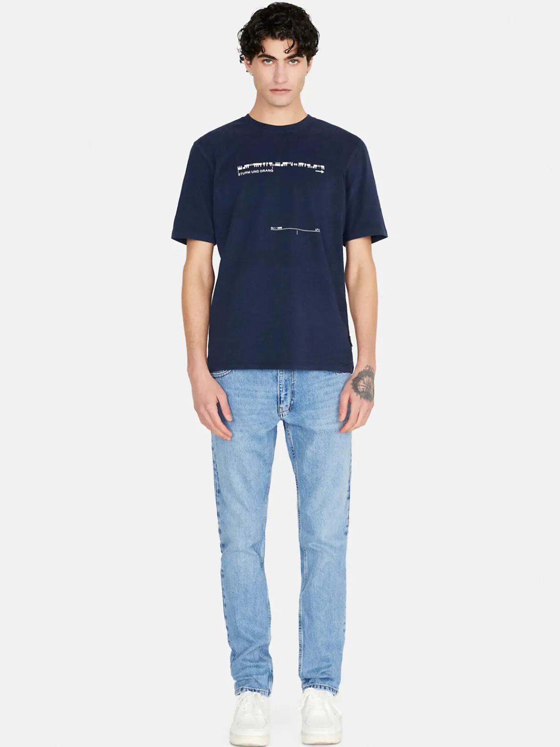Men Sisley T-Shirts<T-Shirt With Print