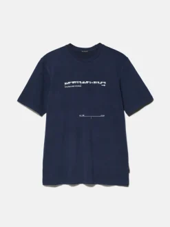 Men Sisley T-Shirts<T-Shirt With Print