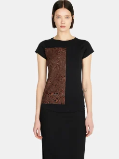 Women Sisley Tops & T-Shirts<T-Shirt With Print