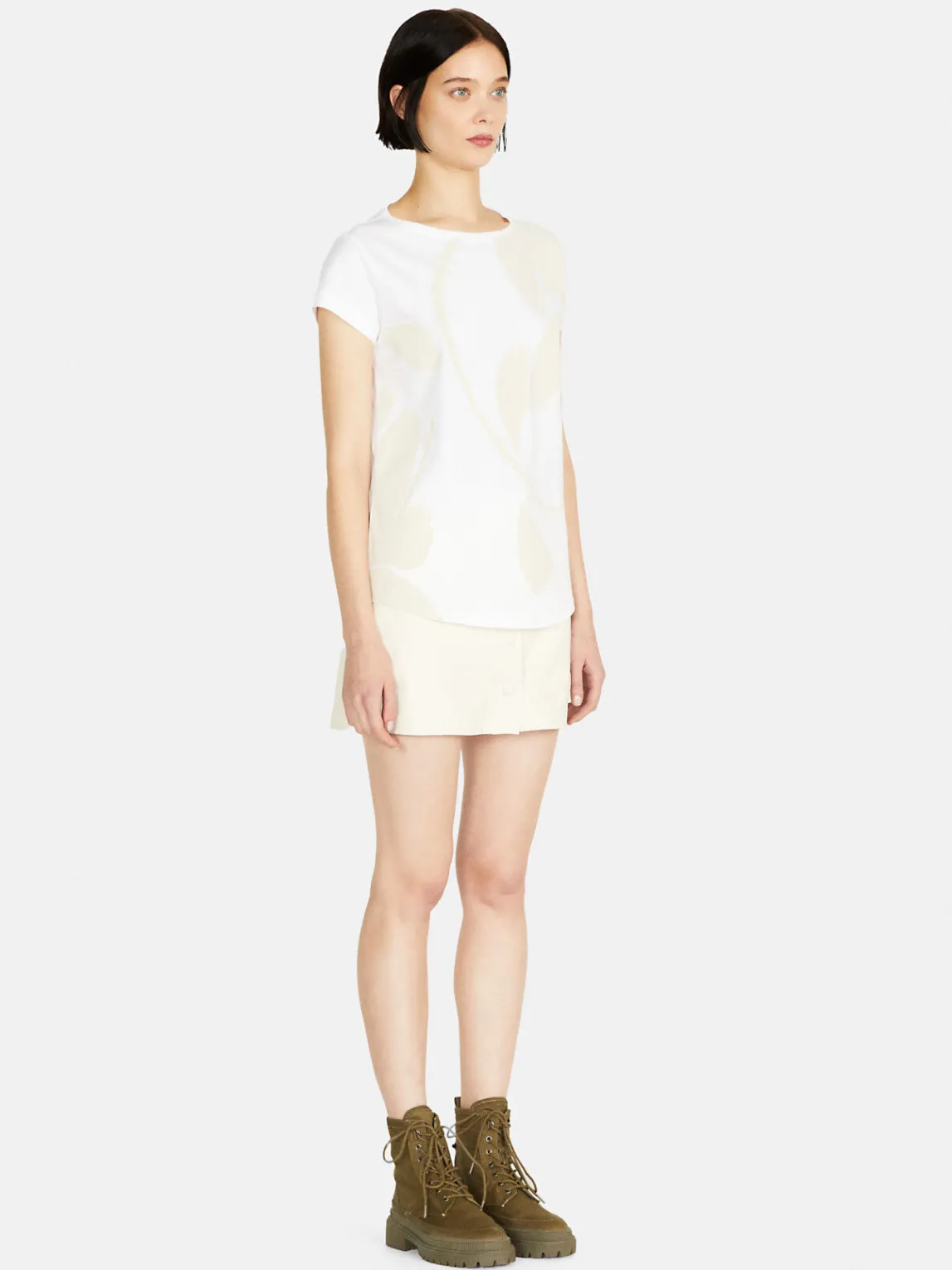 Women Sisley Tops & T-Shirts<T-Shirt With Print