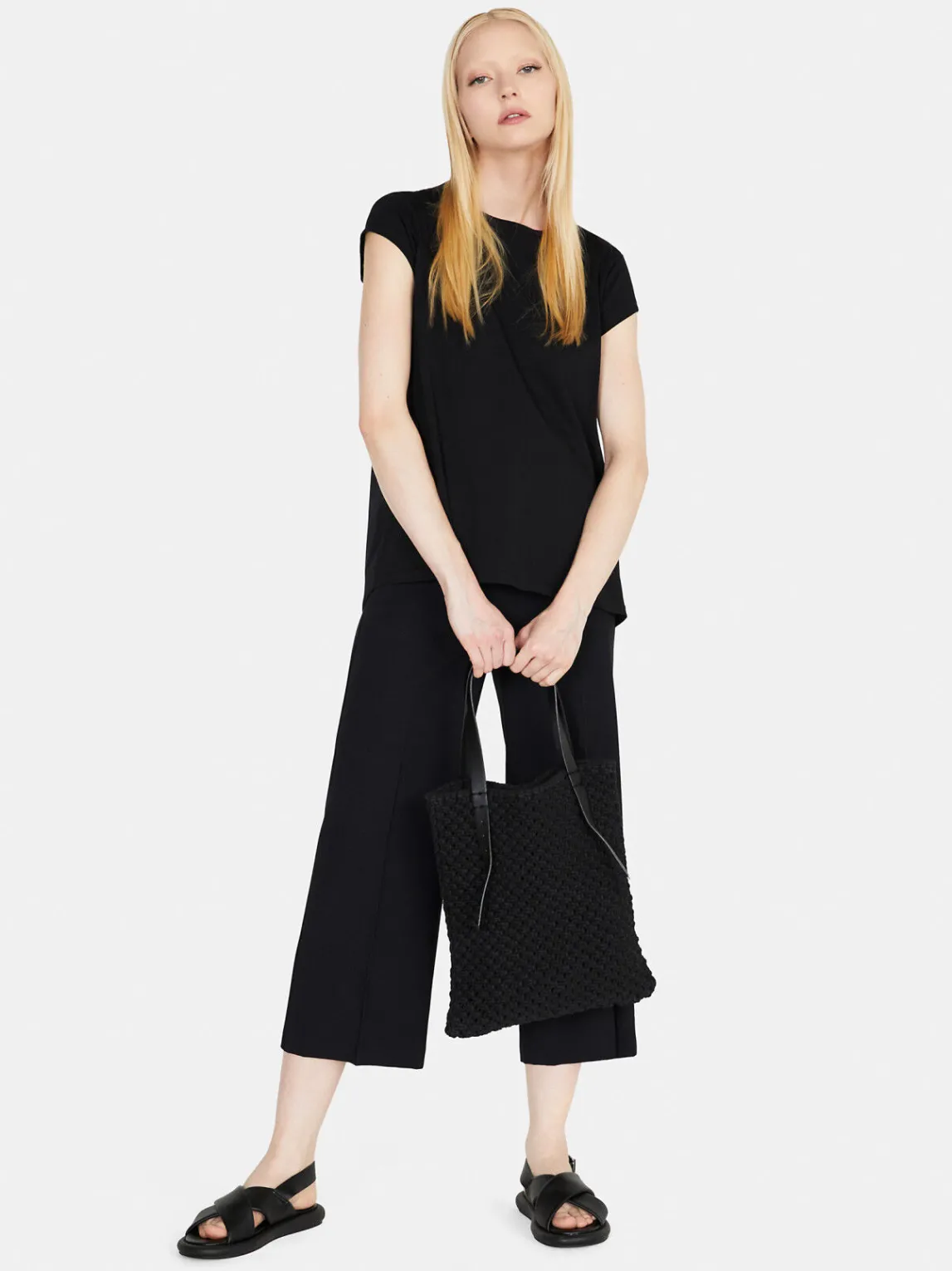 Women Sisley Tops & T-Shirts<T-Shirt With Slit