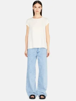 Women Sisley Tops & T-Shirts<T-Shirt With Slit