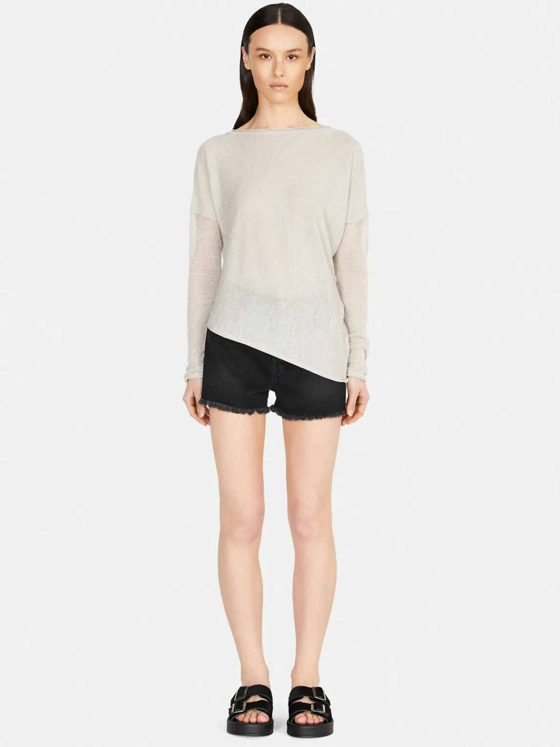 Women Sisley Jumpers & Knitwear<Uneven Sweater