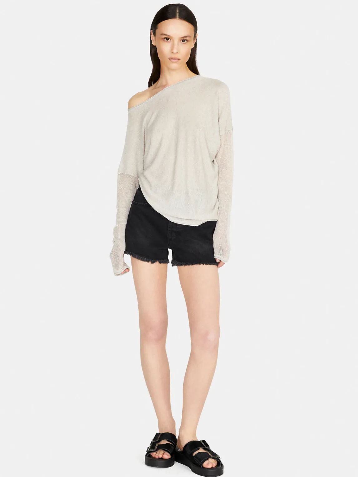 Women Sisley Jumpers & Knitwear<Uneven Sweater