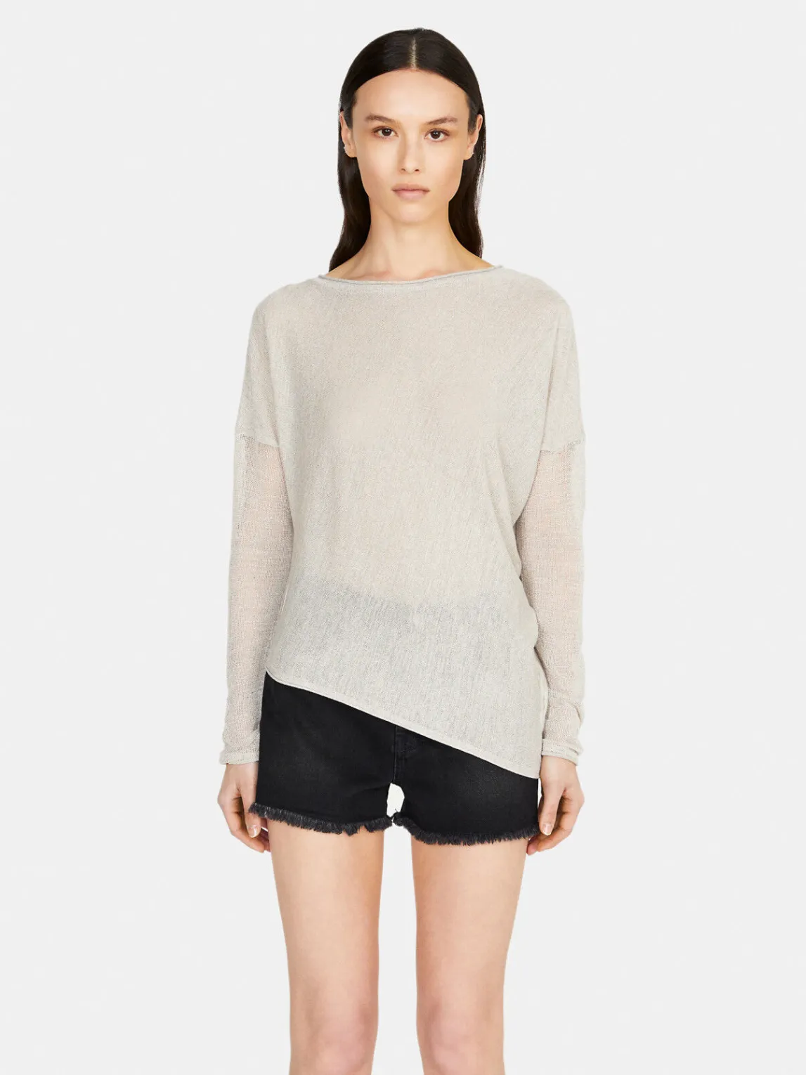 Women Sisley Jumpers & Knitwear<Uneven Sweater