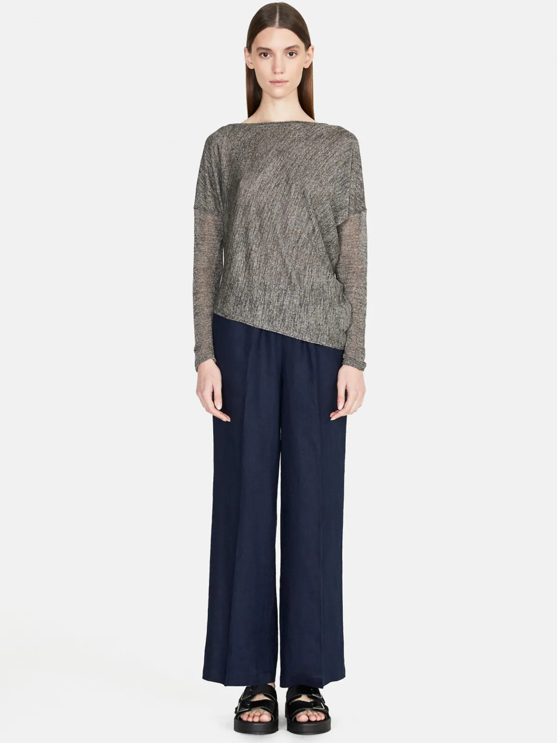 Women Sisley Jumpers & Knitwear<Uneven Sweater