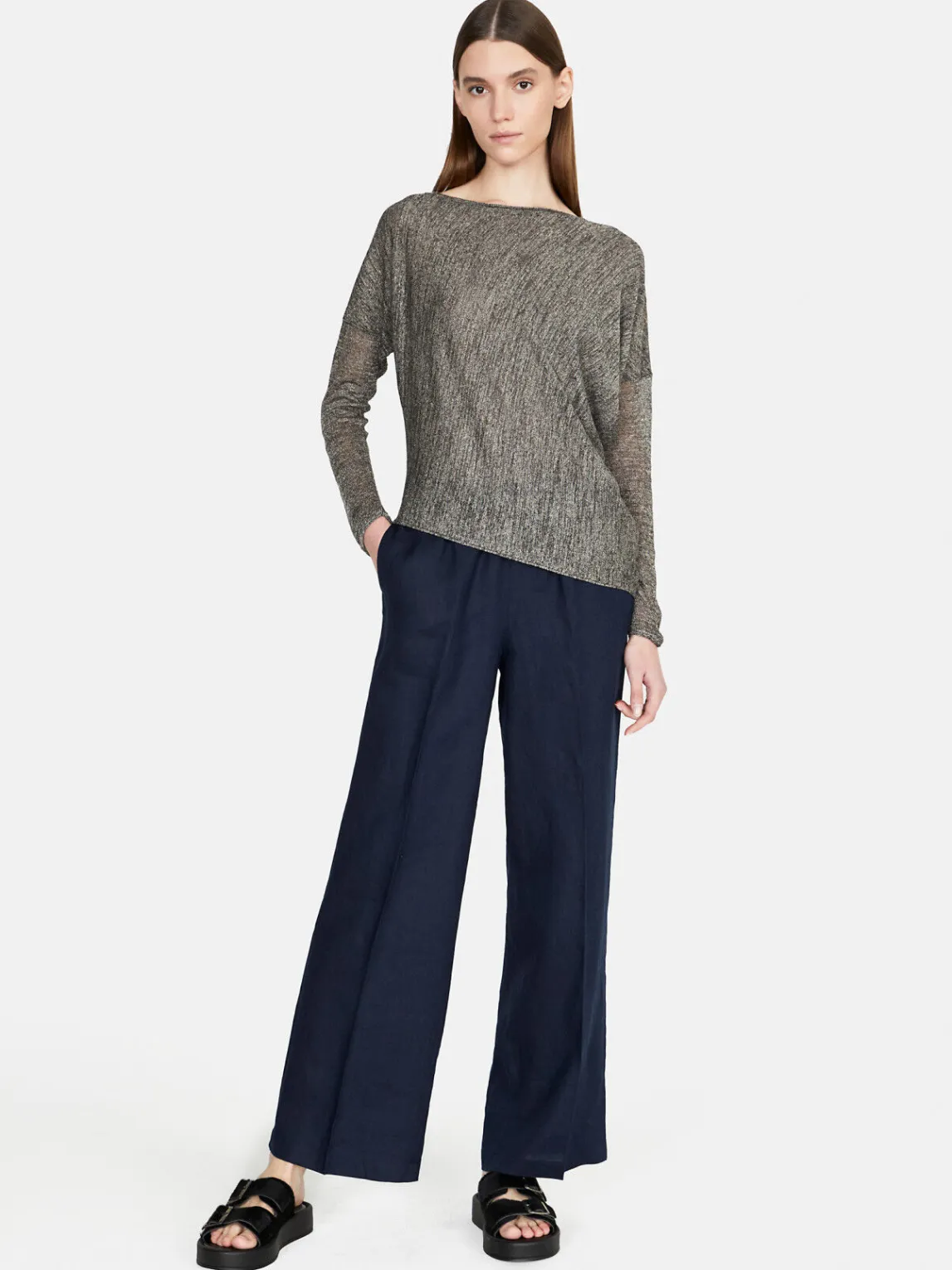 Women Sisley Jumpers & Knitwear<Uneven Sweater