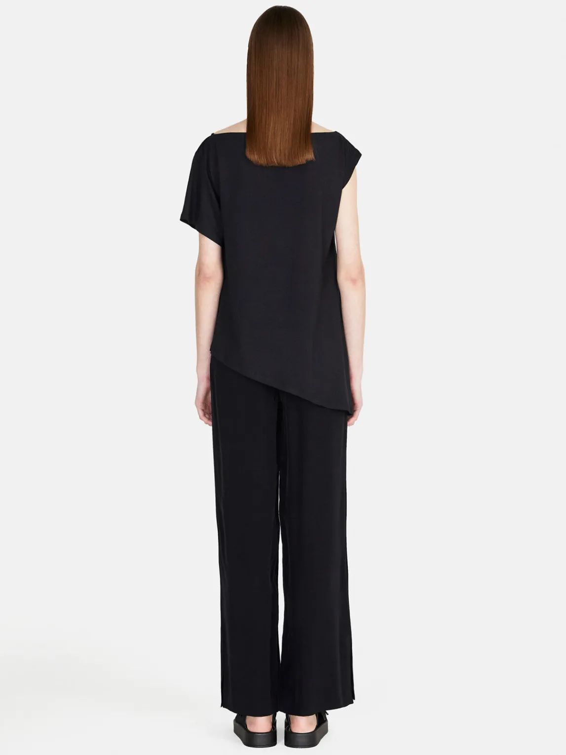 Women Sisley Tops & T-Shirts<Uneven T-Shirt
